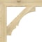 Ekena Millwork Balboa Block Rough Sawn Bracket, Douglas Fir, 4"W x 26"D x 26"H BKT04X26X26BOA05RDF - alternate 4